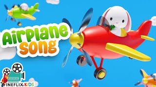 10 Little Airplanes  Kids Song amp Nursery Rhymes  Fineflix Kids [upl. by Niras]