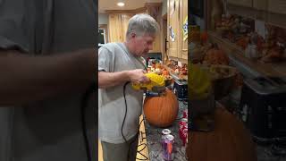 The BEST PUMPKiN CARViNG HACKS tipsandtricks pumpkins justthebells10 [upl. by Giustino]