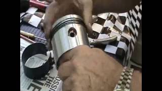 Building a High Performance Flathead Ford Part 3  Piston amp Rod Assembly amp Installation [upl. by Ydroj]