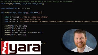 What is the differences between Wide and ASCII Strings Exploring Yara basics [upl. by Eiralav393]