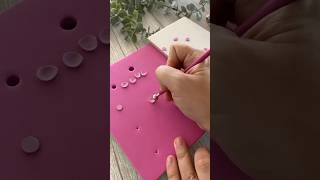 Making Polymer Clay Flowers with our Foam Mat and Ball Tools polymerclay [upl. by Ruscher]