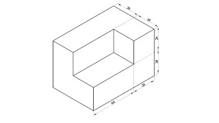 Engineering Drawing Isometric And Projection 23 [upl. by Airym]