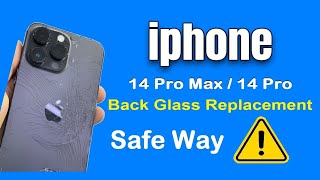 iPhone 14 Pro Max Back Replacement  Safe way ⚠️ [upl. by Ettenom]