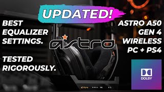 BEST ASTRO A50 EQ SETTINGS 2021 NEW AND IMPROVED [upl. by Breger]