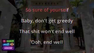 GREEDY Karaoke By Tate McRae singwithme karaoke greedy duet viralsong popdance spotifyhits [upl. by Ariajaj671]