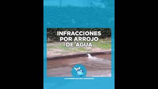 Infracciones por Arrojo de Agua [upl. by Amme463]