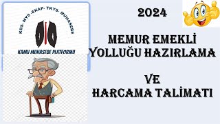 EMEKLİ YOLLUĞU HESAPLAMA 2024 [upl. by Armalla]