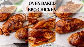 Oven Baked BBQ Chicken [upl. by Attesor]