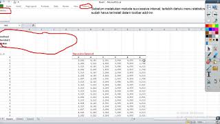 Metode Successive Interval MSI dengan Ms Excell [upl. by Demahum]