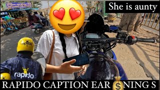 BANGALORE RAPIDO BIKE TAXI  RAPIDO 4HOURS PARTTIME EARNING  CUTE GIRLS  TAMIL  QUADWICKVLOGS [upl. by Ebsen]