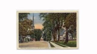 Slide show of old photo postcards from Hoosick Falls [upl. by Ydnolem]