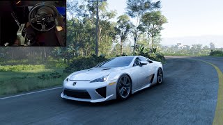 Lexus LFA  Forza Horizon 5  Thrustmaster T300RS [upl. by Terrel]