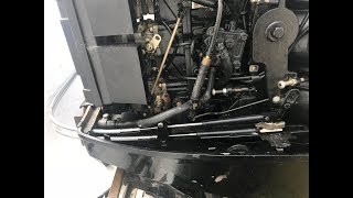 how to install throttle and gear selector cables on a boat [upl. by Cherri]