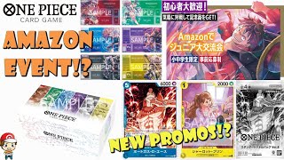 One Piece TCG Amazon Tournament Announced Exclusive Promos This is Weird One Piece TCG News [upl. by Yuhas]