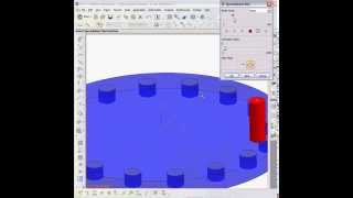 Unigraphics UG NX4 Motion Simulation using Spreadsheet Run [upl. by Beck]