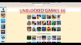 Unblocked Games 66 For School [upl. by Schilt]