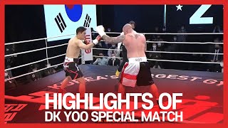 Highlights of DK Yoos Special match   DKYOO vs Bradley Scott [upl. by Arihday386]