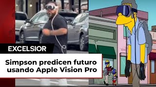 ¿Los Simpson predicen futuro con Apple Vision Pro De esto trata el capítulo [upl. by Vacuva]