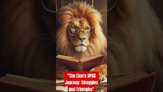 quotThe Lions UPSC Journey Struggles and Triumphsquot [upl. by Mame205]