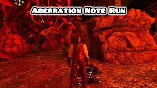 Aberration Note Run Ark Ascended [upl. by Juta495]