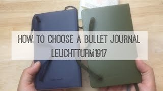 How to Choose Your First Bullet Journal A6 Leuchtturm Soft vs Hard Cover [upl. by Gable929]