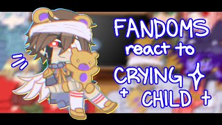 🐻⭐️ FANDOMS REACT TO CRYING CHILDCC PART 28 ⭐️🐻 FNAFAFTON FAMILY [upl. by Timms]