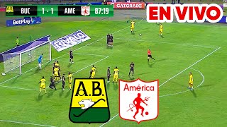 🔴 BUCARAMANGA VS AMERICA PARTIDO DE HOY EN VIVO  SEMIFINAL IDA COPA COLOMBIA 2024 [upl. by Ellinet]