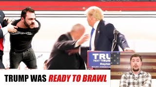 Donald Trump POUNCES into action when NUTJOB charges the stage [upl. by Aryad]