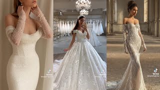 Wedding Dresses on TikTok 🤍👰‍♀️✨ [upl. by Oshinski546]