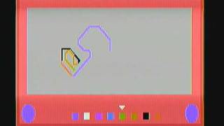 XGS PIC 16Bit quotEtchaSketchquot demo [upl. by Anaerda53]