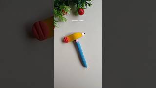 Easy kids craft 😱shorts viralvideo trending youtubeshorts clayart viralshorts funny comedy [upl. by Ydroj832]