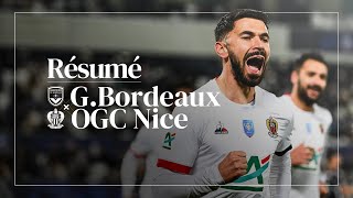 Résumé 16e CDF  Nice s’impose à Bordeaux 23 [upl. by Aniala443]