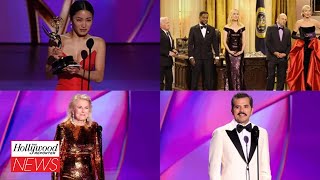 Emmys 2024 Baby Reindeer Wins Big HistoryMaking Moments and Heartfelt Reunions  THR News [upl. by Anitsuj]