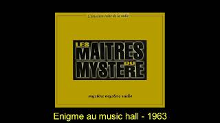 Enigme au music hall  Les maîtres du mystère [upl. by Eenaej]