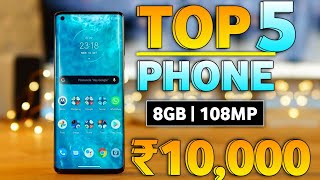 Top 5 Best Smartphone Under 10000  5G Phone  Best Phone Under 10000 [upl. by Euqirdor]