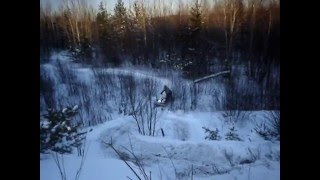 Tundra vs Enticer  ride de skidoo 13 dec [upl. by Caplan94]