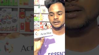 ACNE STAR GEL IN USE NIGHT 😱acnetreatment acnestar gel pimple shorts [upl. by Ulphi]