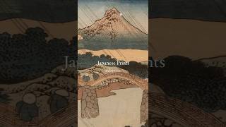 Just for inspiration Japanese Prints ‘ukiyoe’ shorts japan [upl. by Lhary]