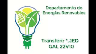 Transferir archivo JED a GAL22V10 [upl. by Ettenajna587]