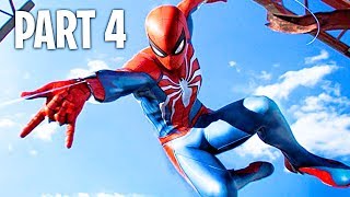 Spider Man PS4 Walkthrough Part 4 Marvels SpiderMan PS4 Pro Gameplay [upl. by Laius]