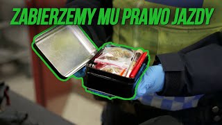 Przewoził 11 gramów marihuany i prowadził pod jej wpływem  Celnicy na straży Szwecji [upl. by Nosrettap]