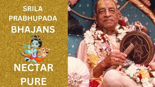 Srila Prabhupada Bhajan  Nectar Pure harekrishna mahamantra srilaprabhupada [upl. by Tempest]