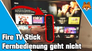 Fire TV Stick Fernbedienung geht nicht  neu verbinden Anleitung 📺 [upl. by Elohcin160]