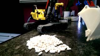 Lego Technic  First drive with my new excavator [upl. by Osana]