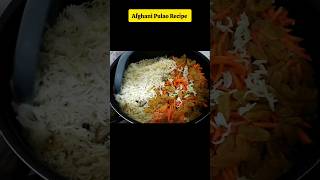 Afghani Pulao Recipe shortsrecipe ytshorts [upl. by Frasquito]