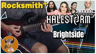 Brightside  Halestorm Lead Guitar 100  Rocksmith [upl. by Retsub]