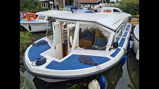 Alpha 32 in very good condition Now reduced To£32500 at Sutton Staithe Boatyard Norfolk [upl. by Ydniw]