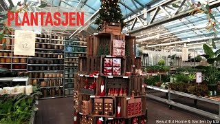 ✨Christmas at the Garden Center ✨ Plantasjen in Norway🎄  Full tour [upl. by Ecinhoj]