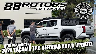 2024 TACOMA TRD OFFROAD BUILD UPDATE WITH MORE PARTS [upl. by Blackington160]