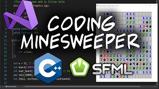 CODING MINESWEEPER IN CSFML VISUAL STUDIO 2019 with GRAPHICS [upl. by O'Donnell466]